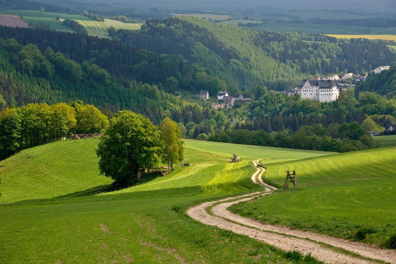 Landhotel Zum Hammer Tannenberg Exterior foto